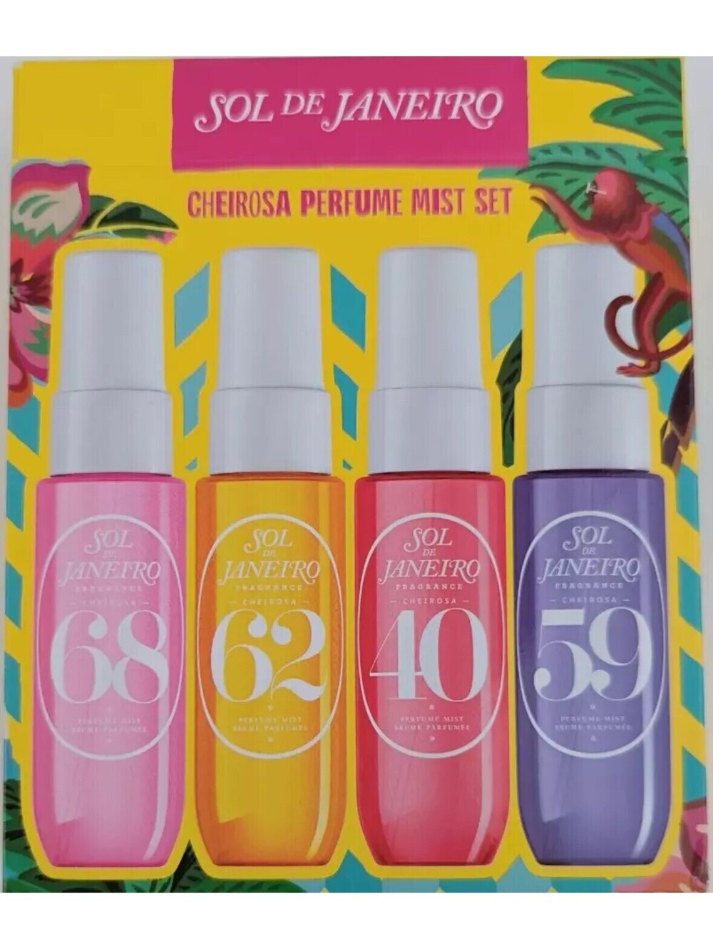 Sol de Janeiro Cheirosa Travel Perfume Mist Set 68, 62, 40, 59 1oz ea 2024/2025